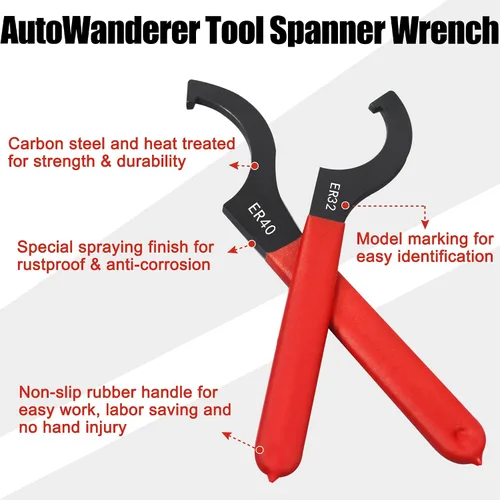 Miniatura 3 de Juego de llaves inglesas universales 6 unids acero ajustable llave de choque Coilover Spanner motocicleta bobina sobre herramienta de ajuste