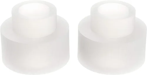 Miniatura 8 de Piezas de pasador de pivote para puerta de ducha con tuerca hexagonal y arandela, reemplazo de pivote de acero inoxidable para puertas de ducha
