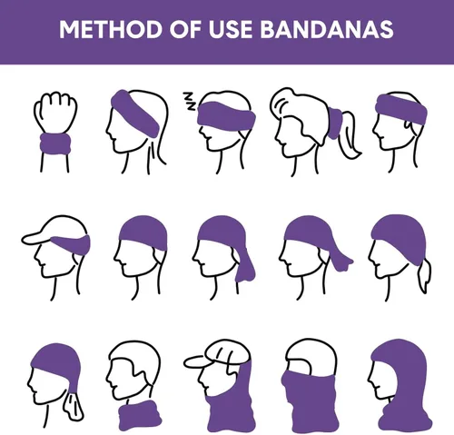 Miniatura 7 de Unittype 36 unidades de polainas para el cuello, bufanda, diadema sin costuras, bandana de tubo sin costuras, pasamontañas, máscara facial
