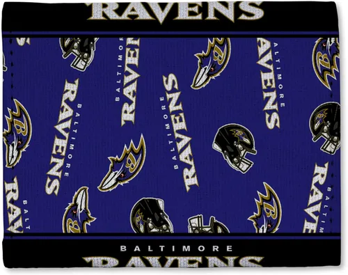 Miniatura 21 de Rico Industries Billetera triple de lona de la NFL - Gran accesorio