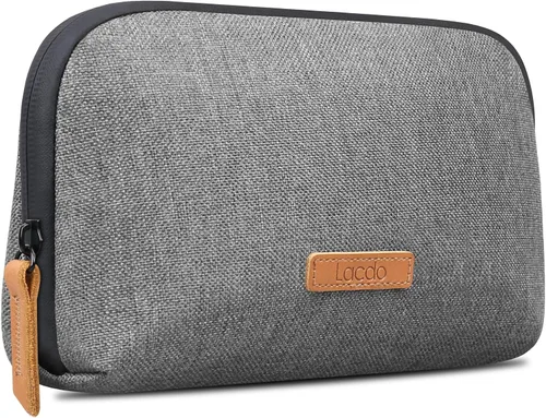 Lacdo Organizador electrónico organizador de cables de viaje, funda de accesorios electrónicos de tecnología, fundas de cargador portátil para