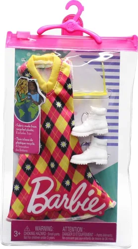 Miniatura 3 de Barbie Ropa de moda de Mattel Look completo y accesorios Mod Sdos (HJT17)
