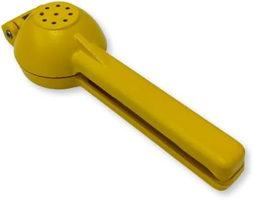 Miniatura 3 de Exprimidor manual de cítricos, exprimidor de limón de aluminio resistente, amarillo