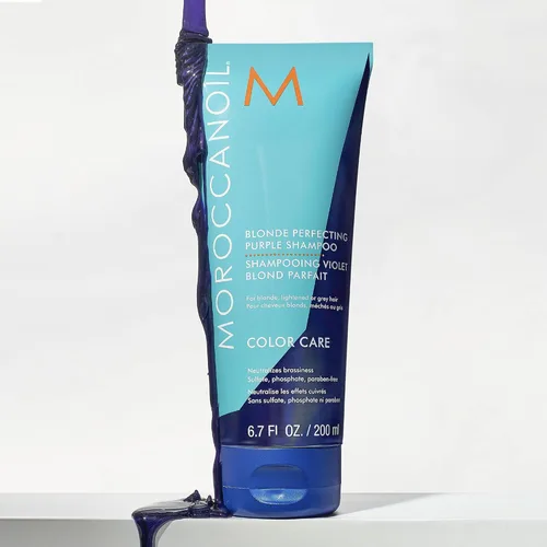 Miniatura 4 de Moroccanoil Rubio Perfeccionador Champú Púrpura