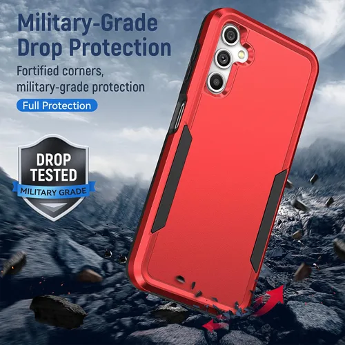 Miniatura 6 de Funda protectora para Samsung A14 5G, Galaxy A14 5G con protector de pantalla, resistente a prueba de golpes, funda protectora para Samsung Galaxy