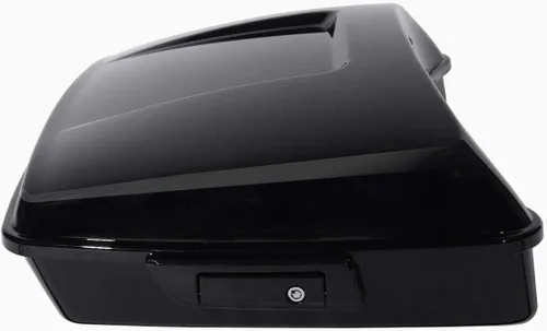 Miniatura 8 de TCT-MOTORPARTS Caja de cola de equipaje de viaje de motocicleta cortada de 10.7 pulgadas para Harley Touring 2014-2025 Road King Glide Street Glide
