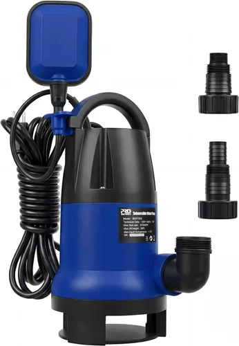 Miniatura 10 de Bomba de sumidero, Prostormer 1HP 3700GPH Bomba sumergible para agua limpia/sucia con interruptor automático de flotación para alberca, estanque