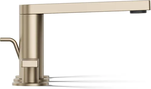 Miniatura 8 de Kohler 73060-4-BV Composed Grifo de lavabo de baño con manijas de palanca, 1.2 gpm, bronce cepillado vibrante Bronce pulido vibrante