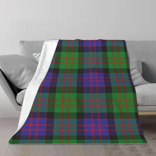 Manta de felpa con aire acondicionado, manta de felpa para sofá cama, para todas las estaciones, 50 x 40 pulgadas