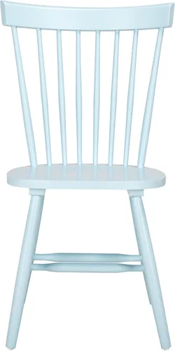 Miniatura 21 de SAFAVIEH Furniture - Juego de 2 sillas de comedor Parker Spindle, color blanco roto - madera maciza - Diseño clásico de Windsor - Ideal para Blanco