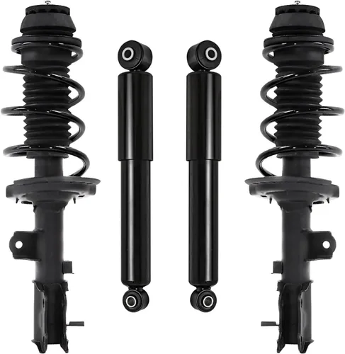 Miniatura 14 de Detroit Axle - Amortiguadores de puntales para Nissan Sentra 2007-2012 [Base S SL SR] Puntales delanteros completos con amortiguadores traseros