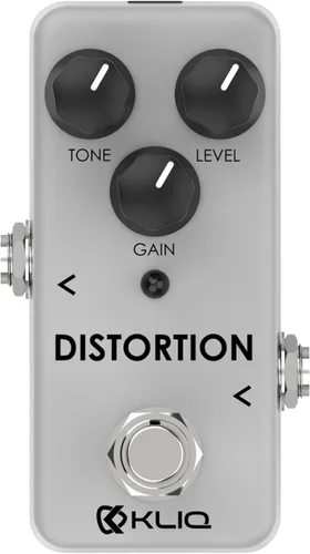 Miniatura 9 de KLIQ TinyTune Pro Pedal afinador de escenario para guitarra y bajo, mini pedal cromático con True Bypass, interruptor silencioso, afinación plana