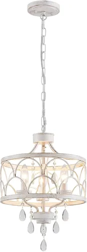 Miniatura 11 de Lámpara de techo de cristal, moderna lámpara de araña pequeña, lámpara de techo semiempotrada dorada de granja, accesorios de iluminación de pasillo