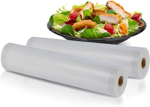 Miniatura 2 de NutriChef Bolsas selladoras al vacío de 8 x 50 pulgadas, paquete de 2 unidades compatibles con todas las marcas, grado comercial, resistentes