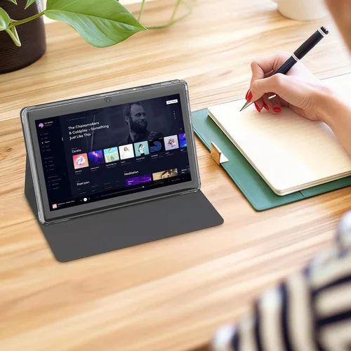 Miniatura 7 de Tablet 7Inch Android 14.0 con funda protectora, 3GBRAM+32GB ROM, pantalla IPS, cámara dual, Bluetooth 5.0 WiFi Tab (negro)