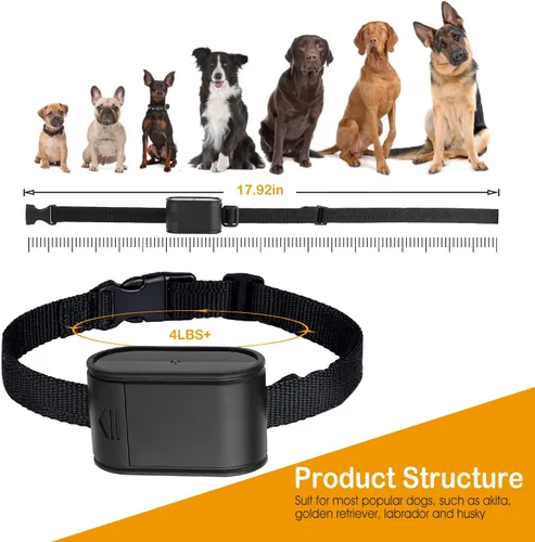 Miniatura 6 de Moclever Sistema inalámbrico de valla para perros, sistema eléctrico de contención de mascotas de 1.2 acres con collar de choque impermeable, cable