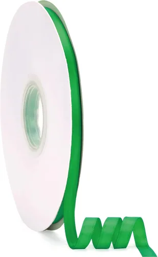 Miniatura 23 de Cinta de satén de doble cara verde manzana de 1-1/2 pulgadas x 50 yardas, cinta de color sólido de alta densidad, ideal para manualidades, envoltura