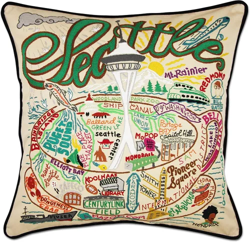 Miniatura 32 de Catstudio Almohada decorativa bordada a mano de Texas