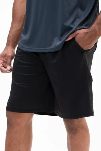 Miniatura 2 de DEVOPS Paquete de 2 pantalones cortos de gimnasio de entrenamiento de 10 pulgadas con bolsillos para hombre