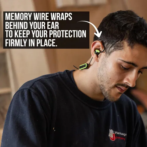Miniatura 4 de ISOtunes PRO Aware 2.0 - Protección auditiva Bluetooth con Tecnología Aware: Auriculares aprobados por OSHA con batería de 15 horas de duración