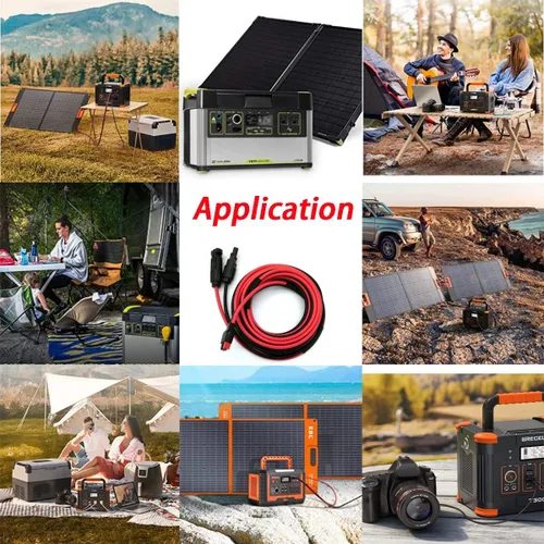 Miniatura 7 de Kits de paneles solares Cable de carga compatible con adaptador Anderson y conectores solares para centrales eléctricas portátiles, generadores