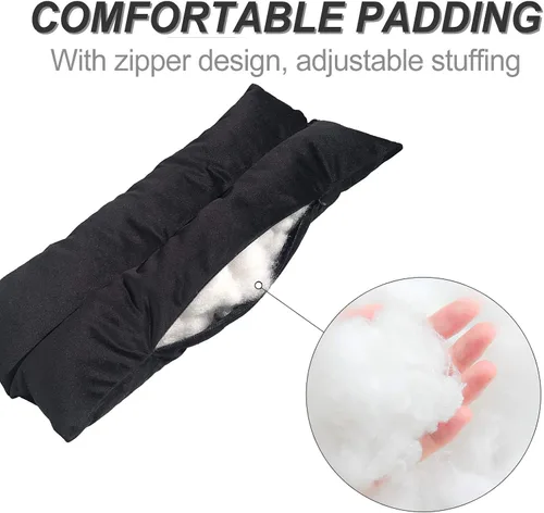 Miniatura 3 de Cojines de cinturón de seguridad para mastectomía para recuperación de marcapasos, cojines de puerto poscirugía, almohadillas de cirugía cardíaca