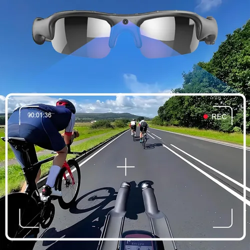 Miniatura 3 de LICAEVEY Gafas inteligentes para hombres y mujeres, gafas inteligentes deportivas, micrófono integrado y altavoces de música de oído abierto, gafas