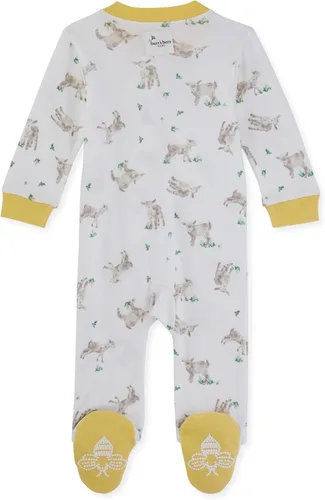 Miniatura 77 de Burt's Bees Baby - Mameluco para bebés, pijama, 100% algodón orgánico, cierre frontal, pies cerrados antideslizantes