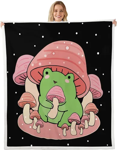 Miniatura 10 de Feelyou Manta de forro polar de sol y luna, estilo bohemio Sherpa para niños, niñas, felpa cósmica celestial mullida para sofá, cama, sofá, 40 x 50