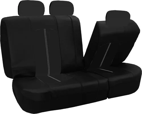Miniatura 7 de Set completo fundas para asiento de coche FH Group, Negro