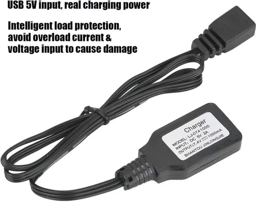 Miniatura 7 de RC Car Upgrade Parts USB 5V entrada PX9300-33 para deporte al aire libre juego para coche de alta velocidad rc cargador de coche rc 7.4v cargadores