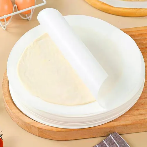 Miniatura 6 de Prensa de tortilla de aleación de aluminio, máquina flapjack, máquina de crepé, tortillas de aluminio fundido, tortitas caseras con 50 papel negro