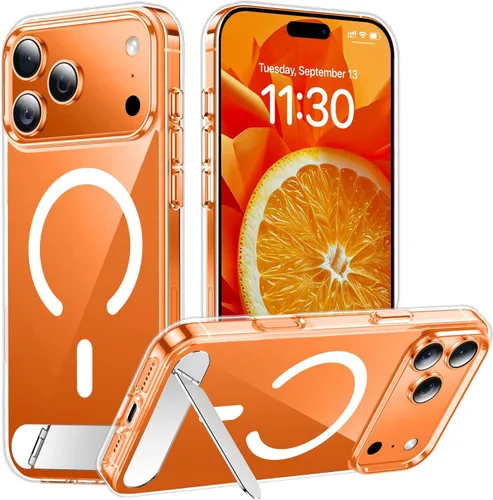 Miniatura 279 de Funda para iPhone 11 con compatibilidad magnética, [Soporte invisible incorporado][Compatible con MagSafe]