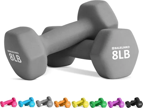 Miniatura 25 de Balelinko Equipo de Gimnasio en Casa, Entrenamiento de Fuerza, Pérdida de Peso, Pesos para Pilates, Yoga, Pesos para Mujeres, Hombres, Personas