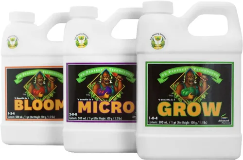 Miniatura 2 de Advanced Nutrients ANBGMBD500 Paquete de fertilizantes Bloom, Micro, Grow, 500ml cada uno, Versión Original