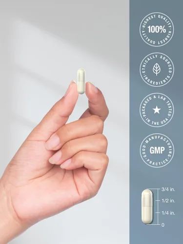 Miniatura 7 de Horbäach Orotato de litio 130 mg 180 cápsulas Sin OMG, sin gluten, vegano 5 mg de litio elemental biodisponible