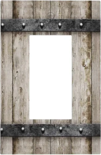 Miniatura 99 de Placa de pared decorativa en blanco de 1 gang sin dispositivo para receptáculo hippie de mediados de siglo 1970 años 60 abstracto boho años 70 sol