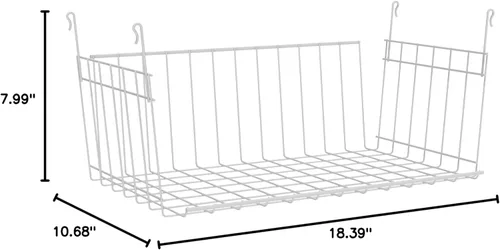 Miniatura 8 de ClosetMaid 6222 canastilla colgante para estantería de alambre