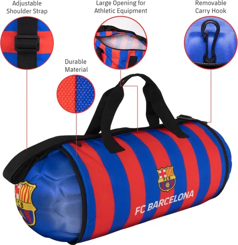 Miniatura 2 de Bolsa deportiva oficial del FC Barcelona para deportesfútbol Plegableextensible, Azul, Bolsa de lona