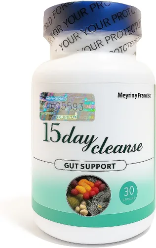 Limpieza de 15 días, apoyo intestinal y colon, desintoxicación avanzada de limpieza intestinal para mujeres y hombres con Senna, cáscara sagrada y