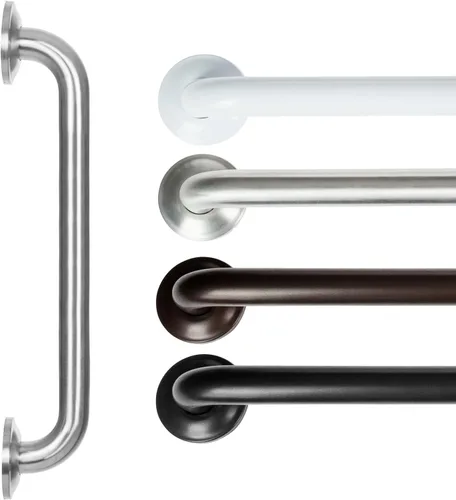 Miniatura 14 de Vive Barra de agarre para regaderas y duchas - Pasamanos de seguridad para baño para personas mayores y discapacitados - Mango de soporte de pared