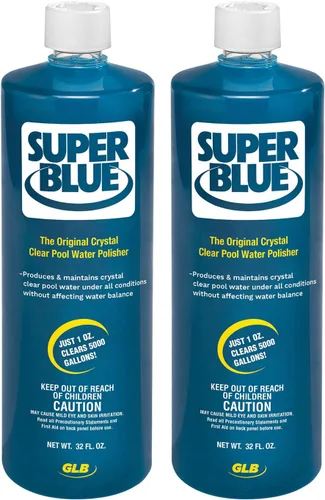 Miniatura 2 de GLB 71205-SP-02BX Super Blue - Clarificador de piscina, 64 onzas (el embalaje puede variar)