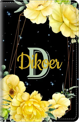 Miniatura 15 de Diseña Tus Propios Libros de Servicio con Nombre e Iniciales para Camareras, Dikoer Libro de Servicio de Camarero Personalizado con Nombre