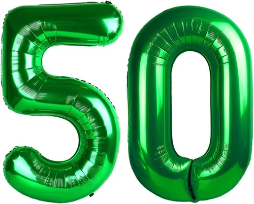 Miniatura 79 de Globos de números de 5 globos de 40 pulgadas, decoraciones de cumpleaños azules para niños y niñas, globos de números azul marino grandes