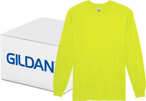 Miniatura 90 de Gildan - Camiseta de manga larga de algodón ultra estilo G2400 para adultos, paquete múltiple