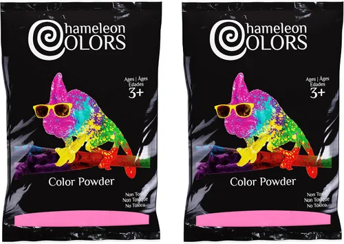 Miniatura 9 de Chameleon Colors Blue Gender Reveal Powder - Dos bolsas de 1 libra - Color azul vibrante - Polvo para revelación de género de bebé niño - Bolsas