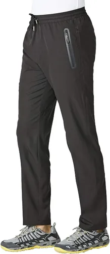 Miniatura 3 de TBMPOY - Pantalones deportivos ligeros para hombre transpirables para acampar pesca correr senderismo y hacer deportes