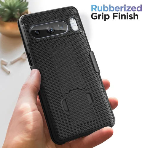 Miniatura 7 de Encased Funda para cinturón compatible con Pixel 8 Pro con clip de funda y soporte (8 Pro)