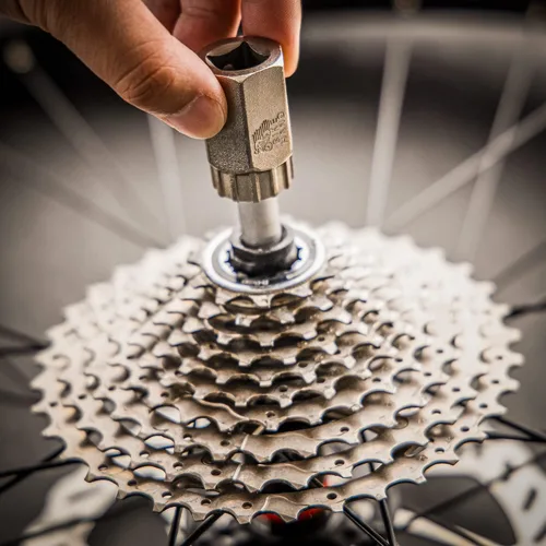 Miniatura 5 de BikeHand - Herramienta de extracción de casete de engranajes Shimano HG y Sram compatible con Shimano HG y Sram - Herramienta de bloqueo - Piñón