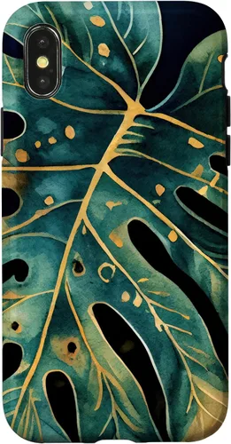 Miniatura 5 de Funda para iPhone 16 Philodendron Monstera Leaf Floral Boho Follaje Flower Plant Case